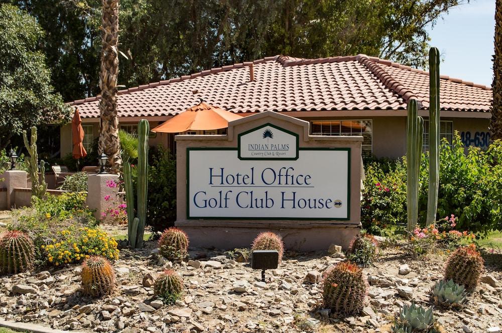 Indian Palms Country Club Hotel Indio Eksteriør billede